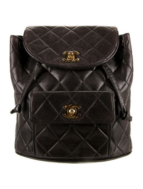 chanel duma backpack 2022 size|chanel backpack vintage.